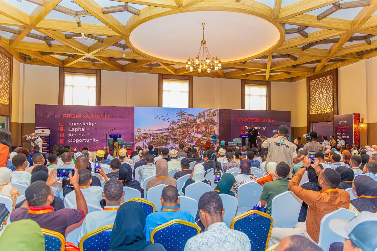 Full conference hall